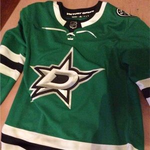 Dallas Stars NHL hockey Jersey(size XL) and Sharks Jersey (size: medium)